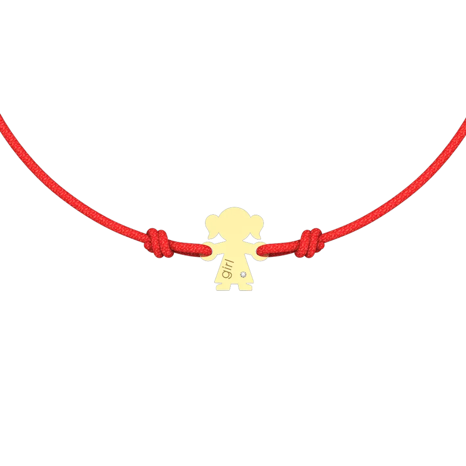Náramok s diamantom Little Girl