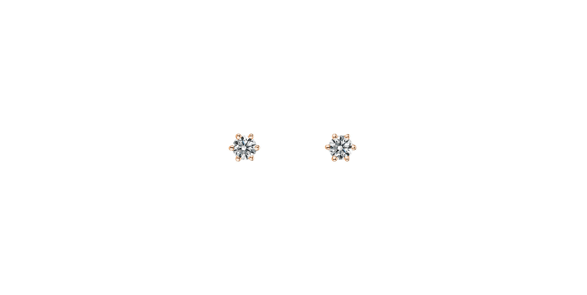 Náušnice s diamantom Essential Sparks
