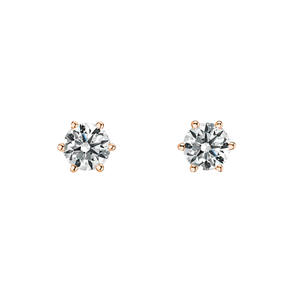 Náušnice s diamantom Essential Sparks