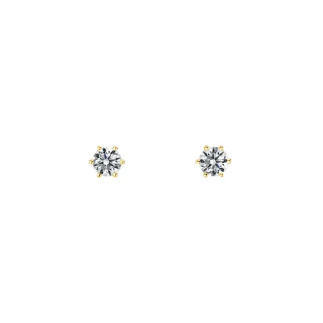 Náušnice s diamantom Essential Sparks
