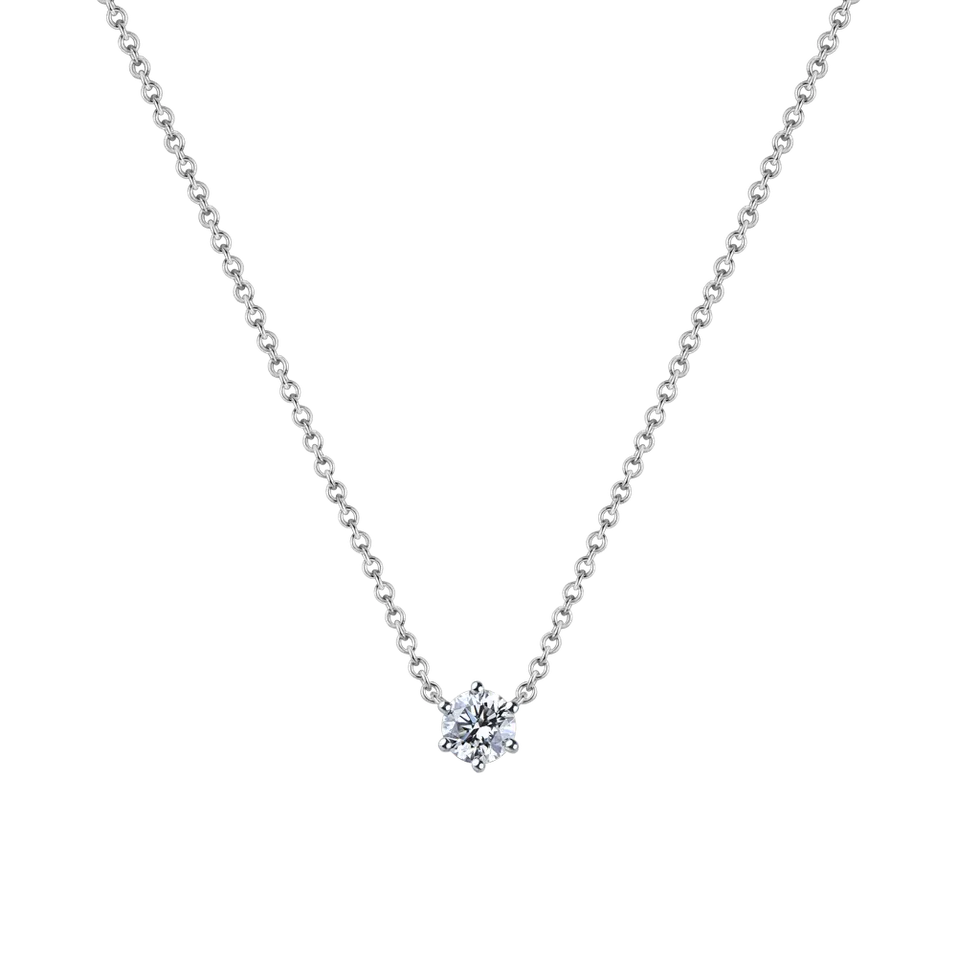 Náhrdelník s diamantom Essential Drop