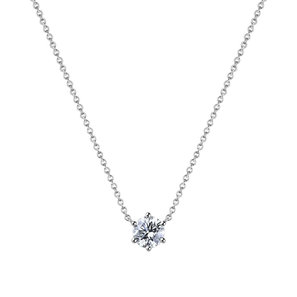Náhrdelník s diamantom Essential Drop