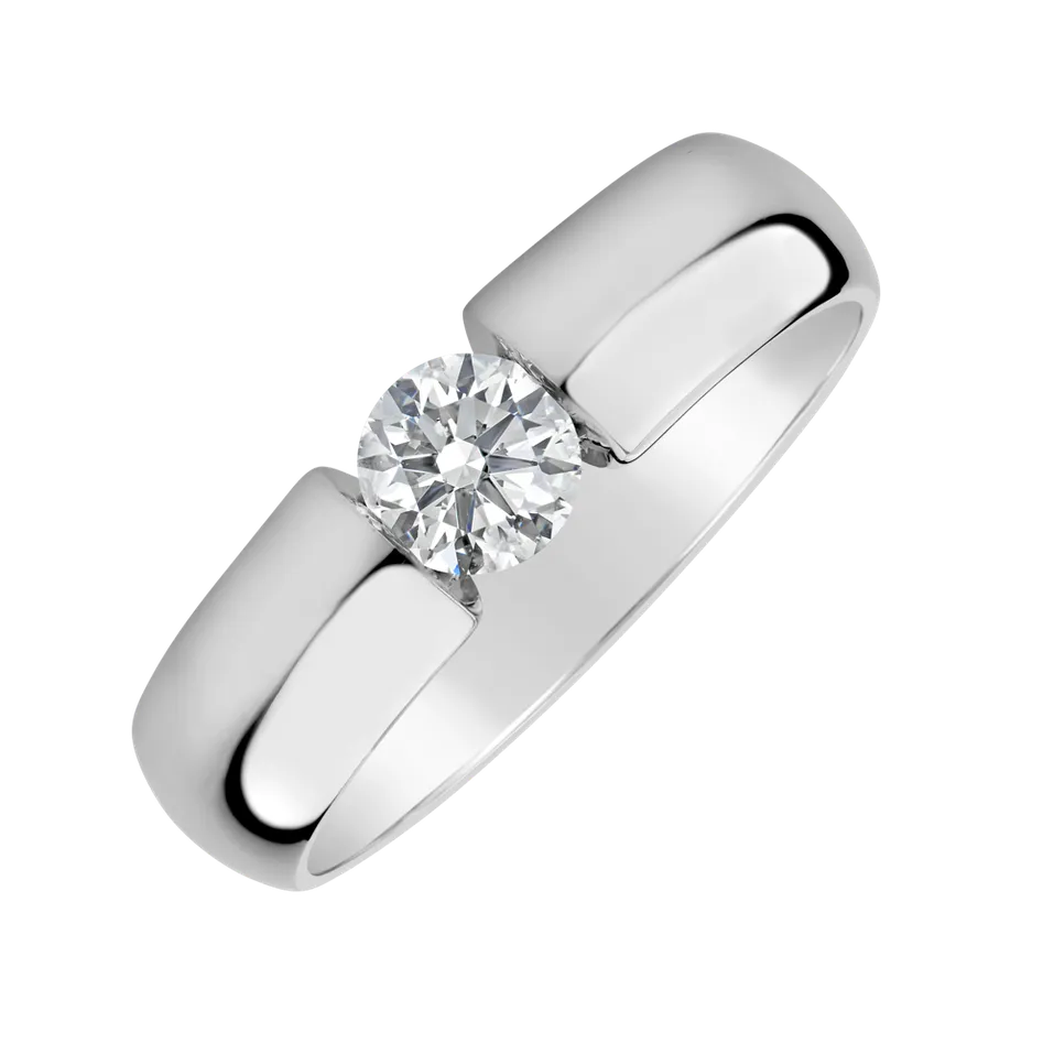 PrsteŇ s diamantom Classic Glow