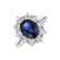 Prsteň so zafírom a diamantmi Princess Joy2