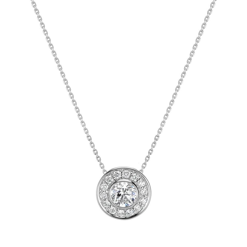 Přívěsok s diamantmi Frozen Rain