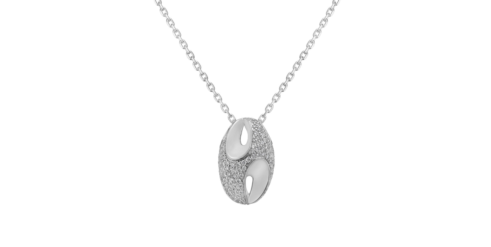 Přívěsok s diamantmi Moon Gen
