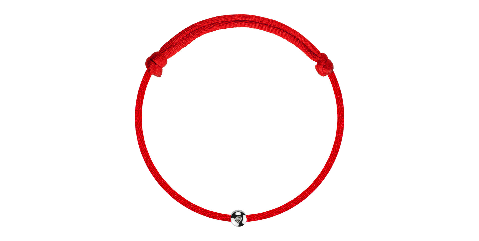 Diamantový náramok so šnúrkou Effect Dots