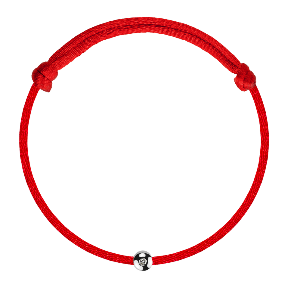 Diamantový náramok so šnúrkou Effect Dots