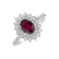 Prsteň s rubínom a diamantmi Majesty2