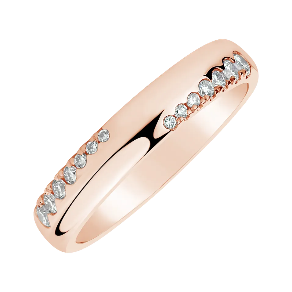 Prsteň s diamantmi Midnight Love