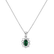 Přívěsok so smaragdom a diamantmi Goddess Elegance2