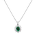 Přívěsok so smaragdom a diamantmi Goddess Elegance2