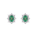 Náušnice so smaragdom a diamantmi Royal Aurora2