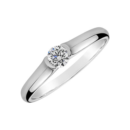 Prsteň s diamantom Brilliant Love