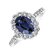 Prsteň so zafírom a diamantmi Glamour Princess2