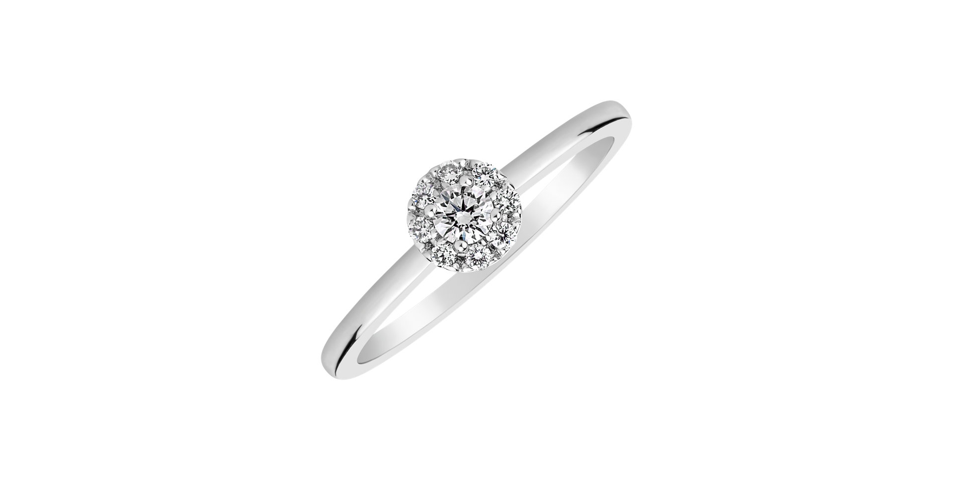 Prsteň s diamantmi Eternal Sparkle