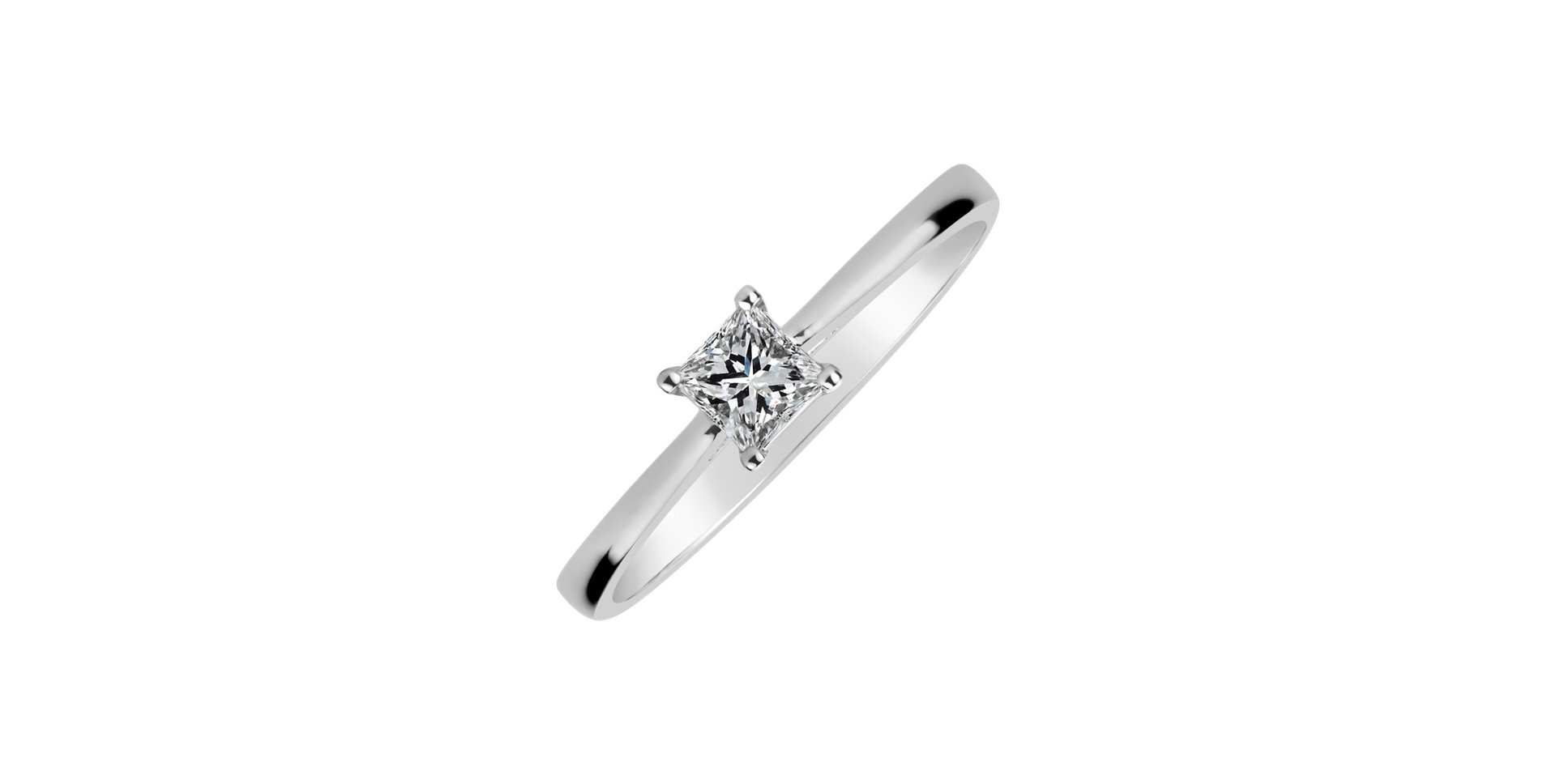 Prsteň s diamantom Brilliant Spark