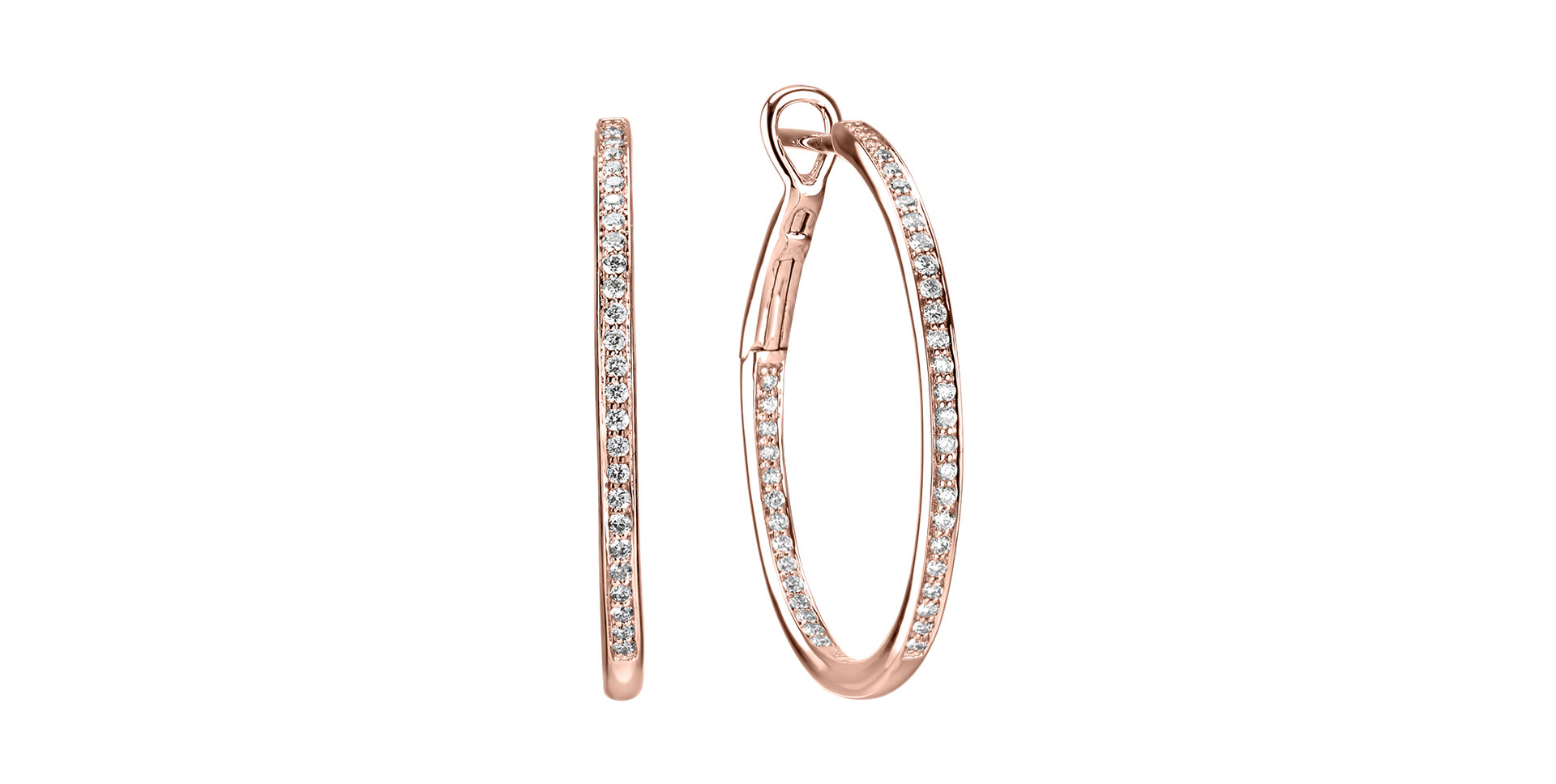 Náušnice s diamantmi Shiny Goddess