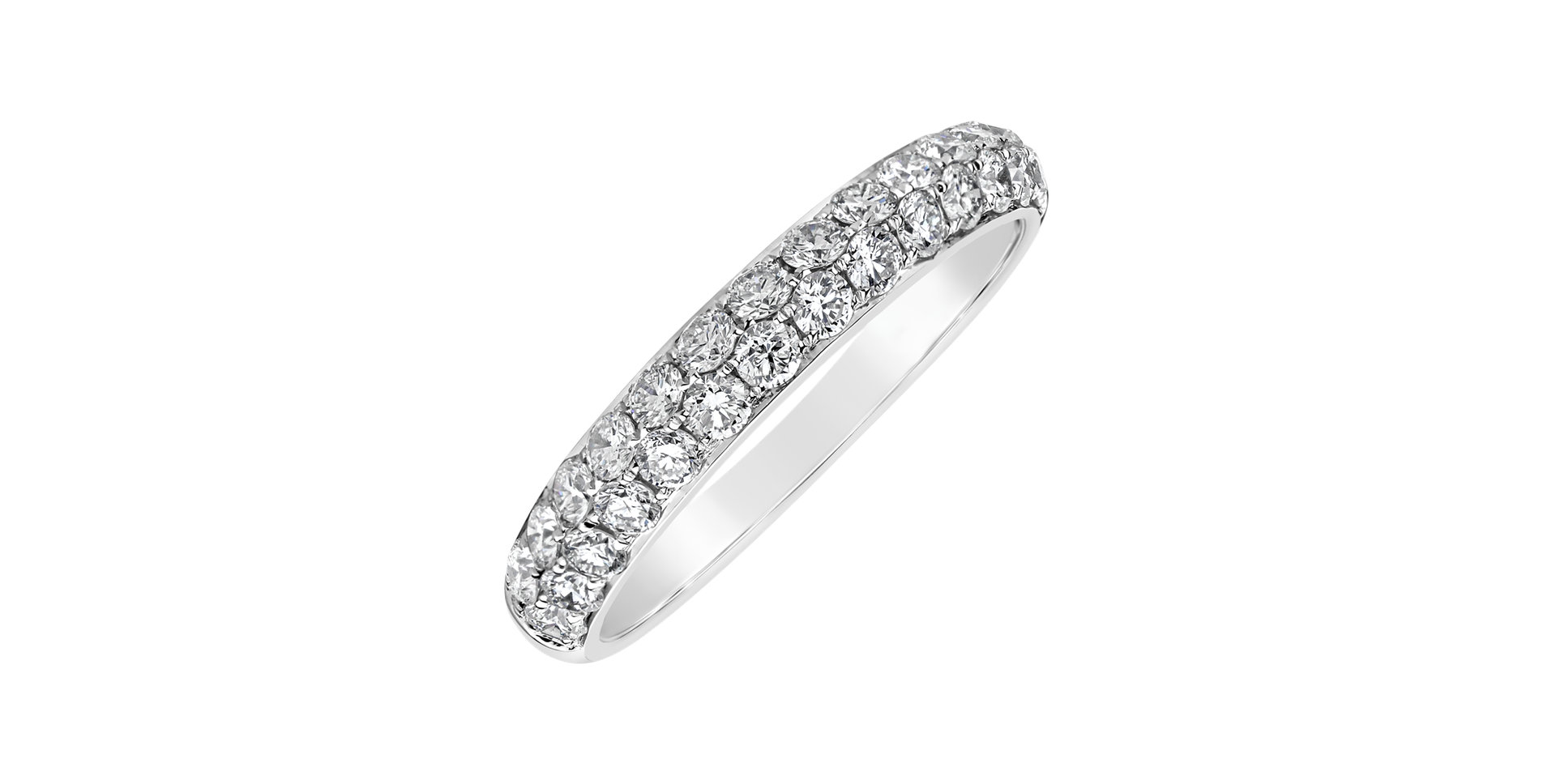 Prsteň s diamantmi Shiny Galaxy
