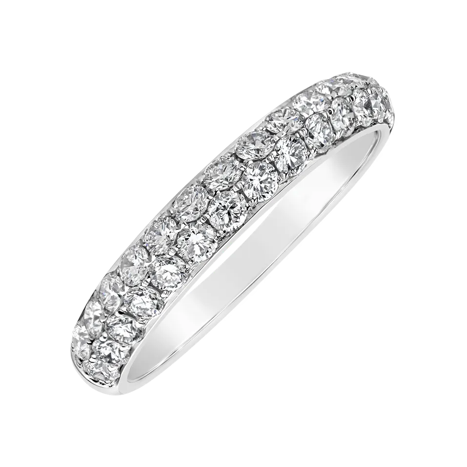 Prsteň s diamantmi Shiny Galaxy