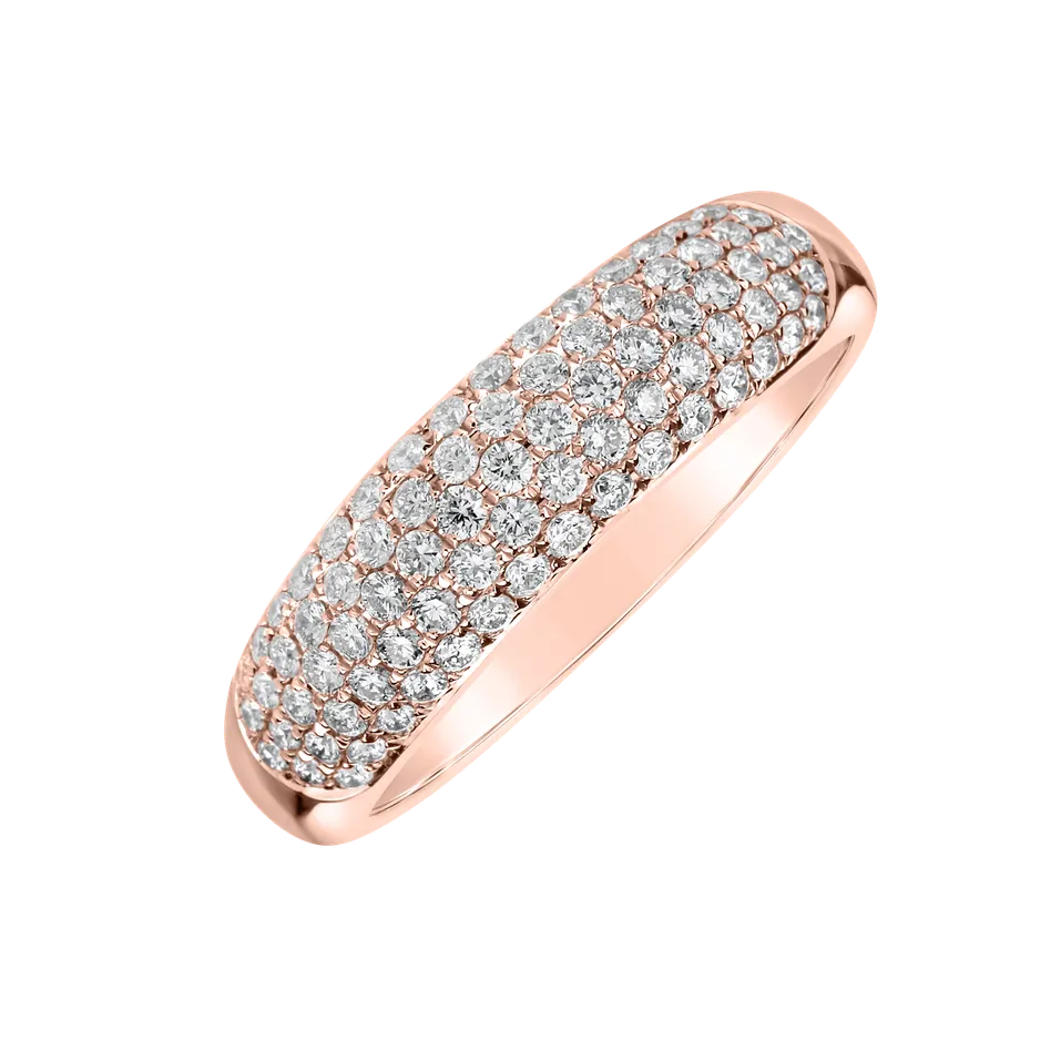 Prsteň s diamantmi Shiny Inferno