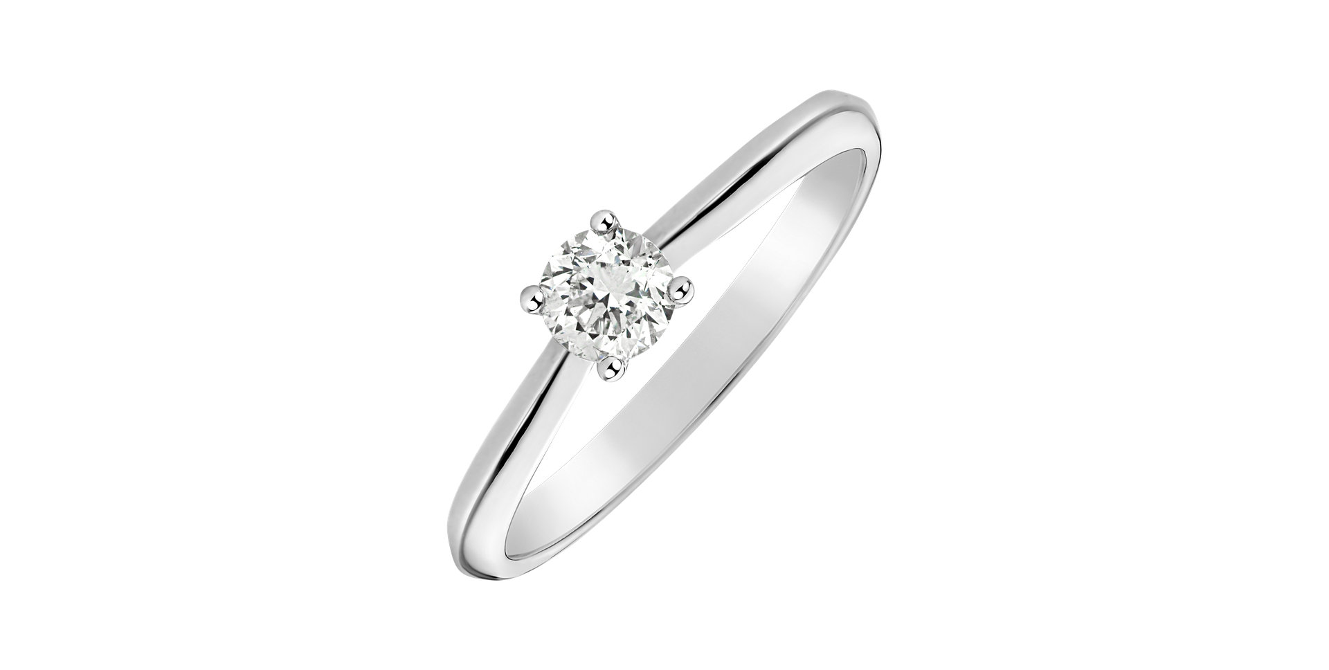 Prsteň s diamantom Forever Love