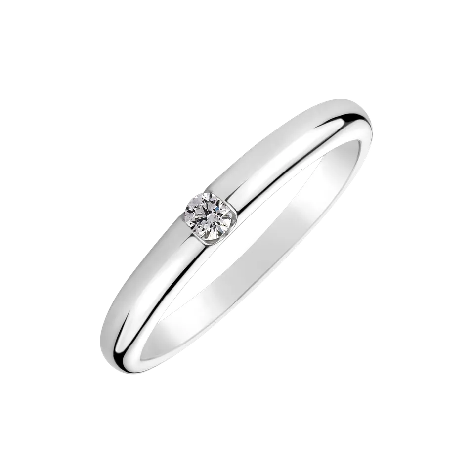 Prsteň s diamantom Tender Love