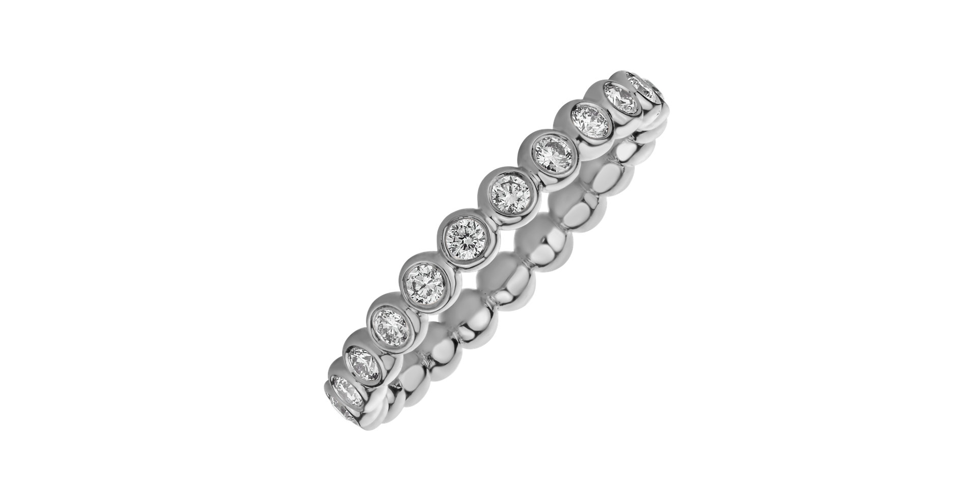 Prsteň s diamantmi Sparkling Dots