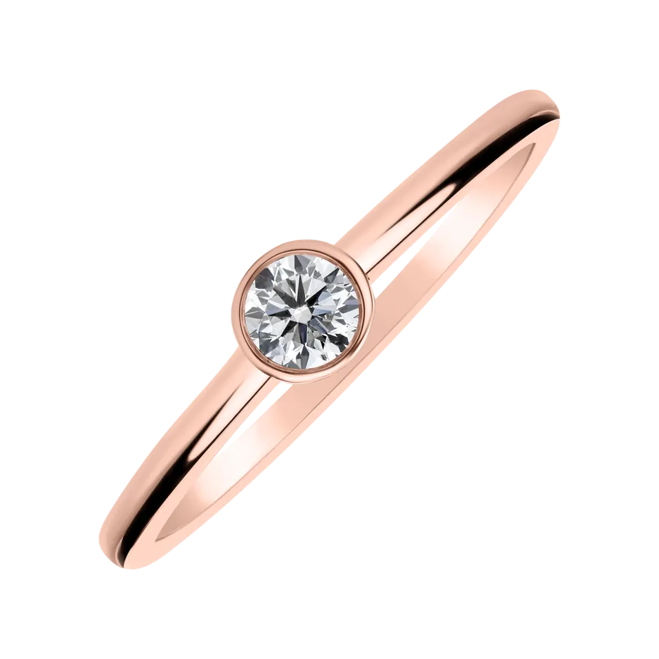 Prsteň s diamantom Seductive Glow
