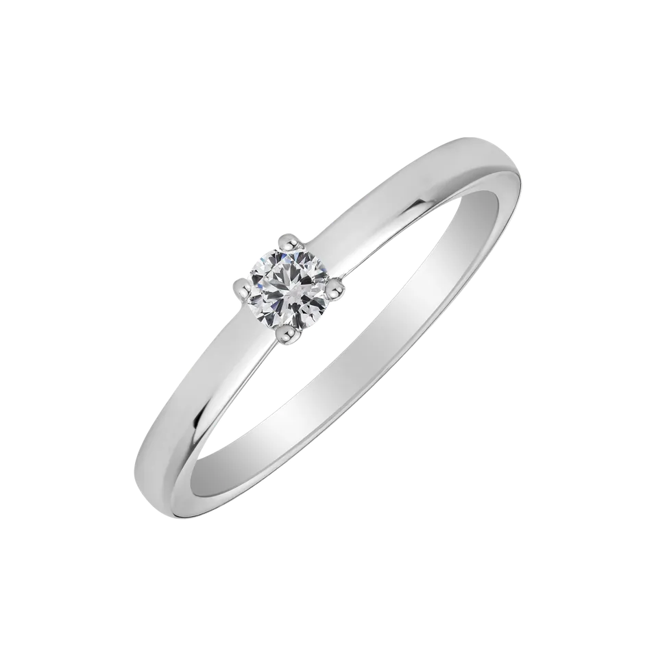 Prsteň s diamantom Spark of Love