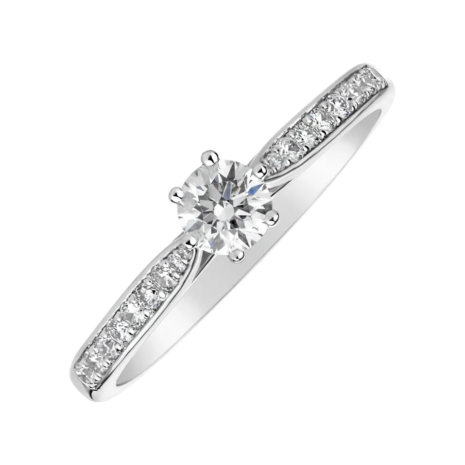 Prsteň s diamantmi Midnight Romance