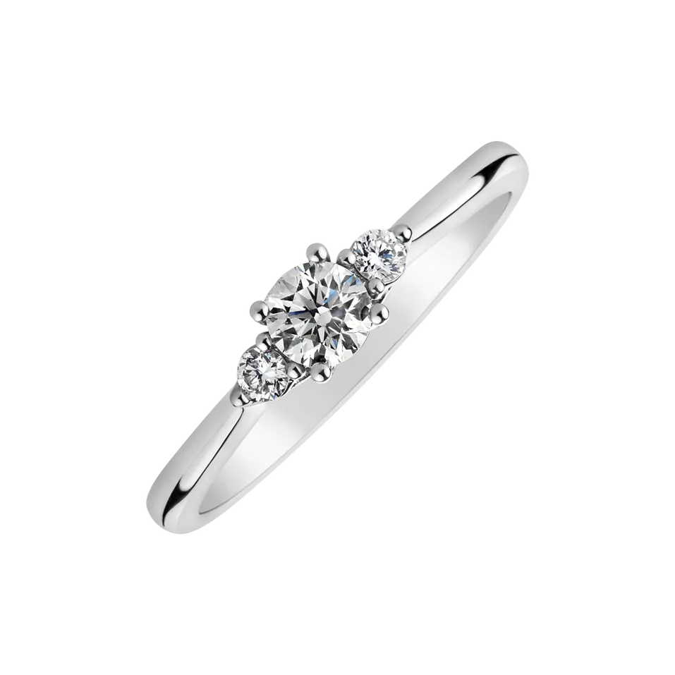 Prsteň s diamantmi Love Spark