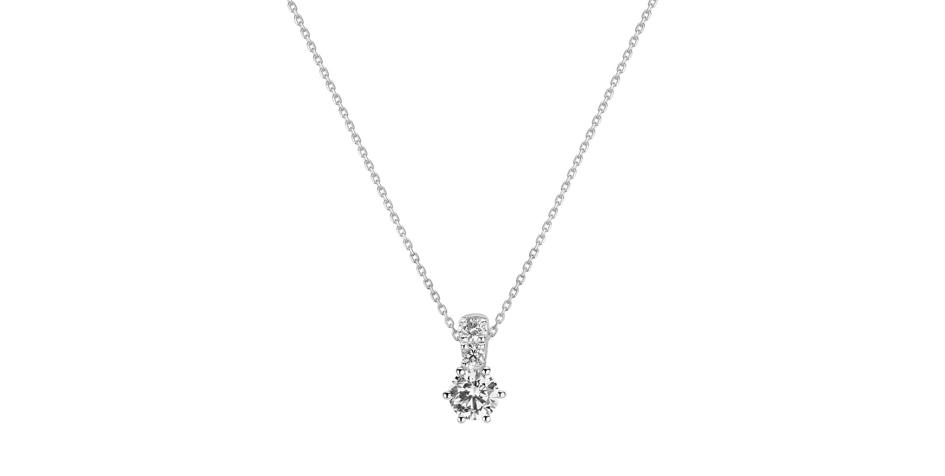 Přívěsok s diamantmi Essential Glow