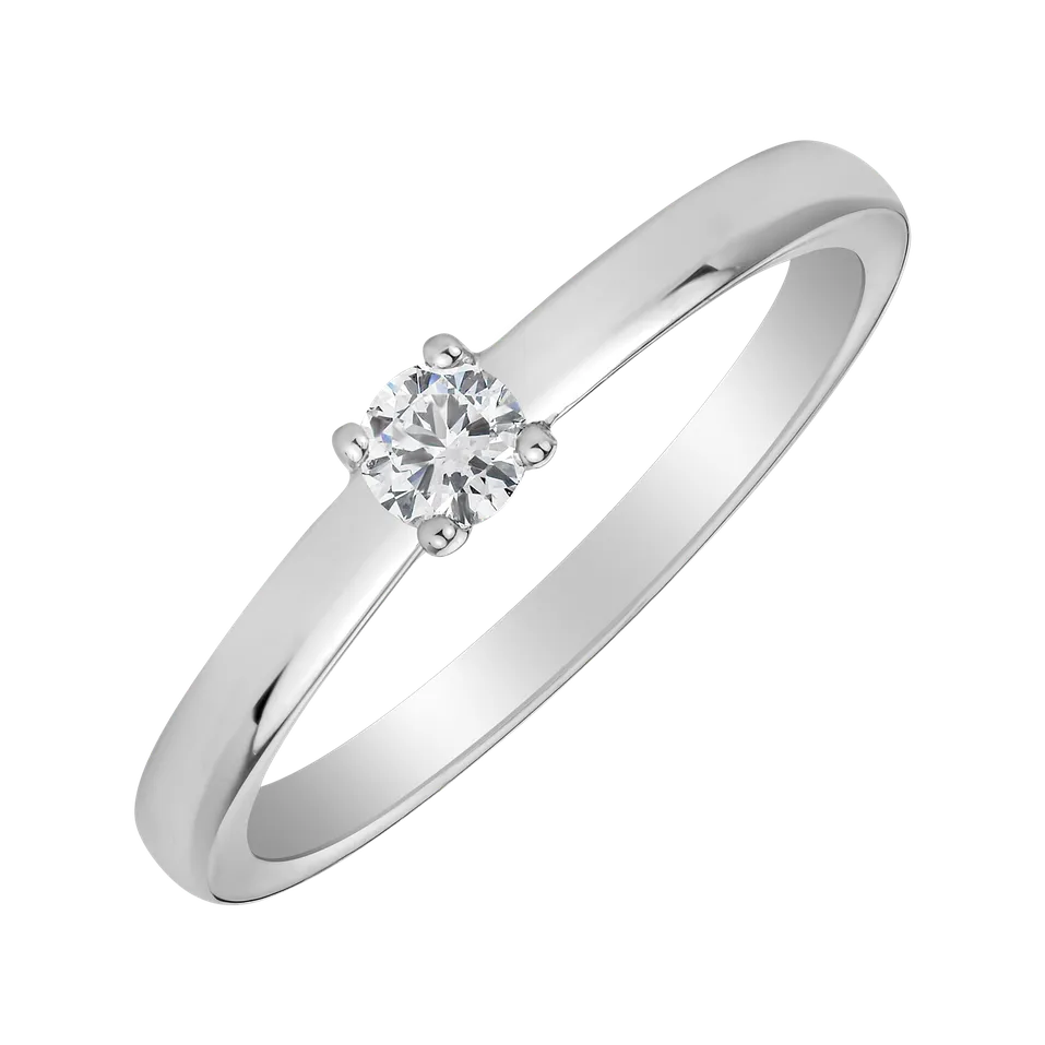 Prsteň s diamantom Spark of Love