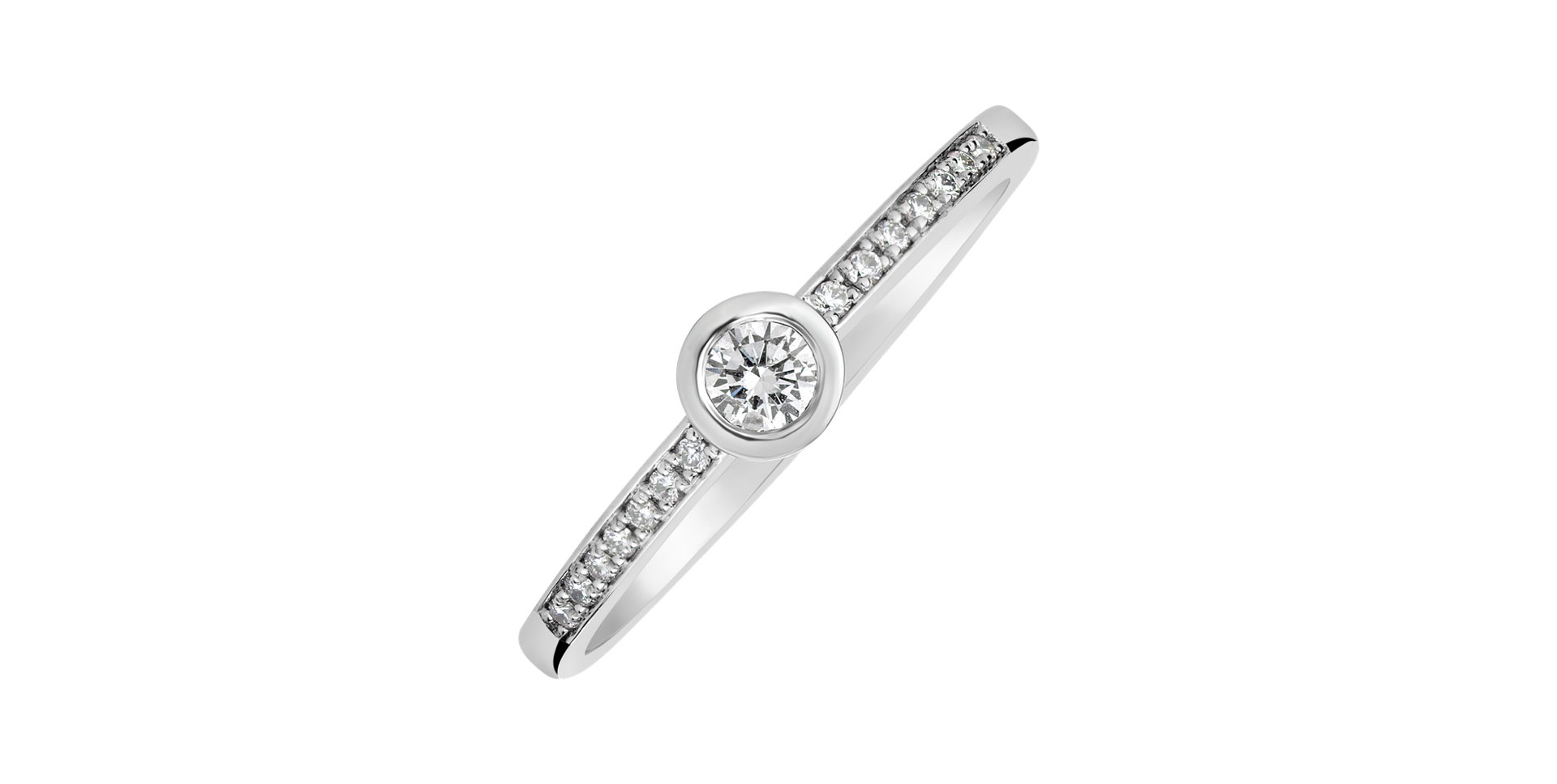 Prsteň s diamantmi Shine Forever