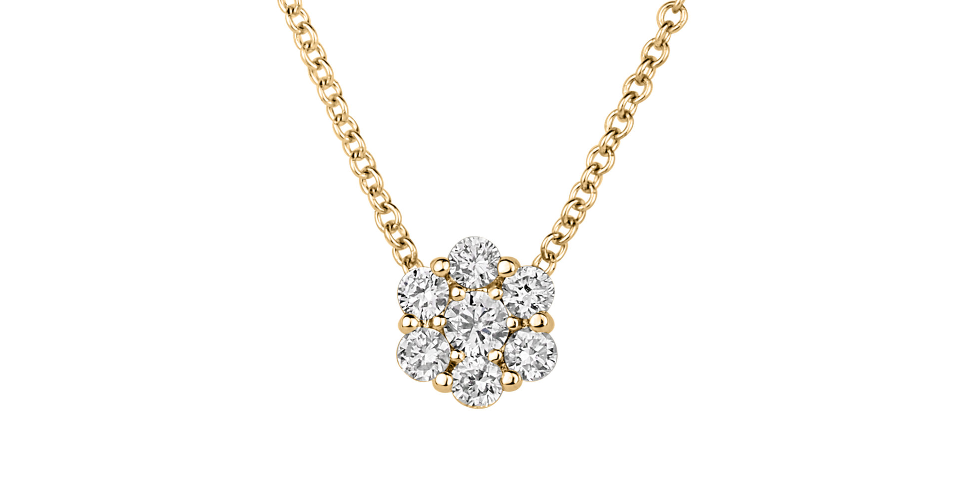 Náhrdelník s diamantmi Shiny Constellation