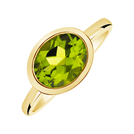Prsteň s peridotom Bonbon
