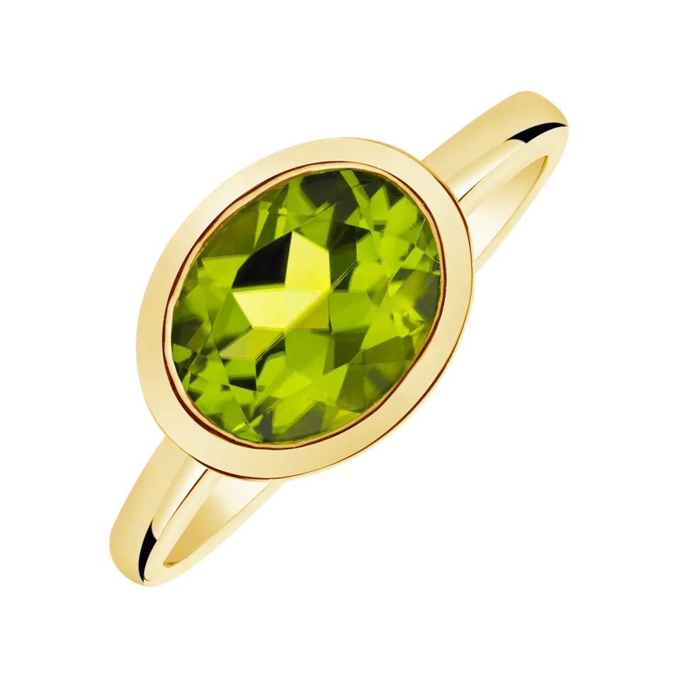 Prsteň s peridotom Bonbon