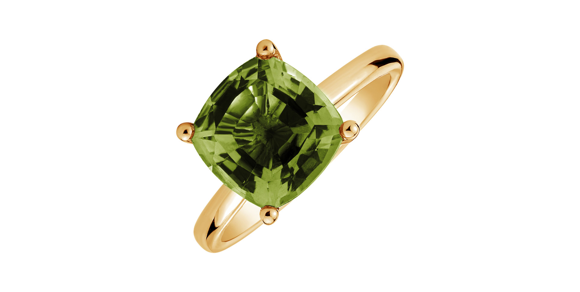 Prsteň s peridotom Bonbon