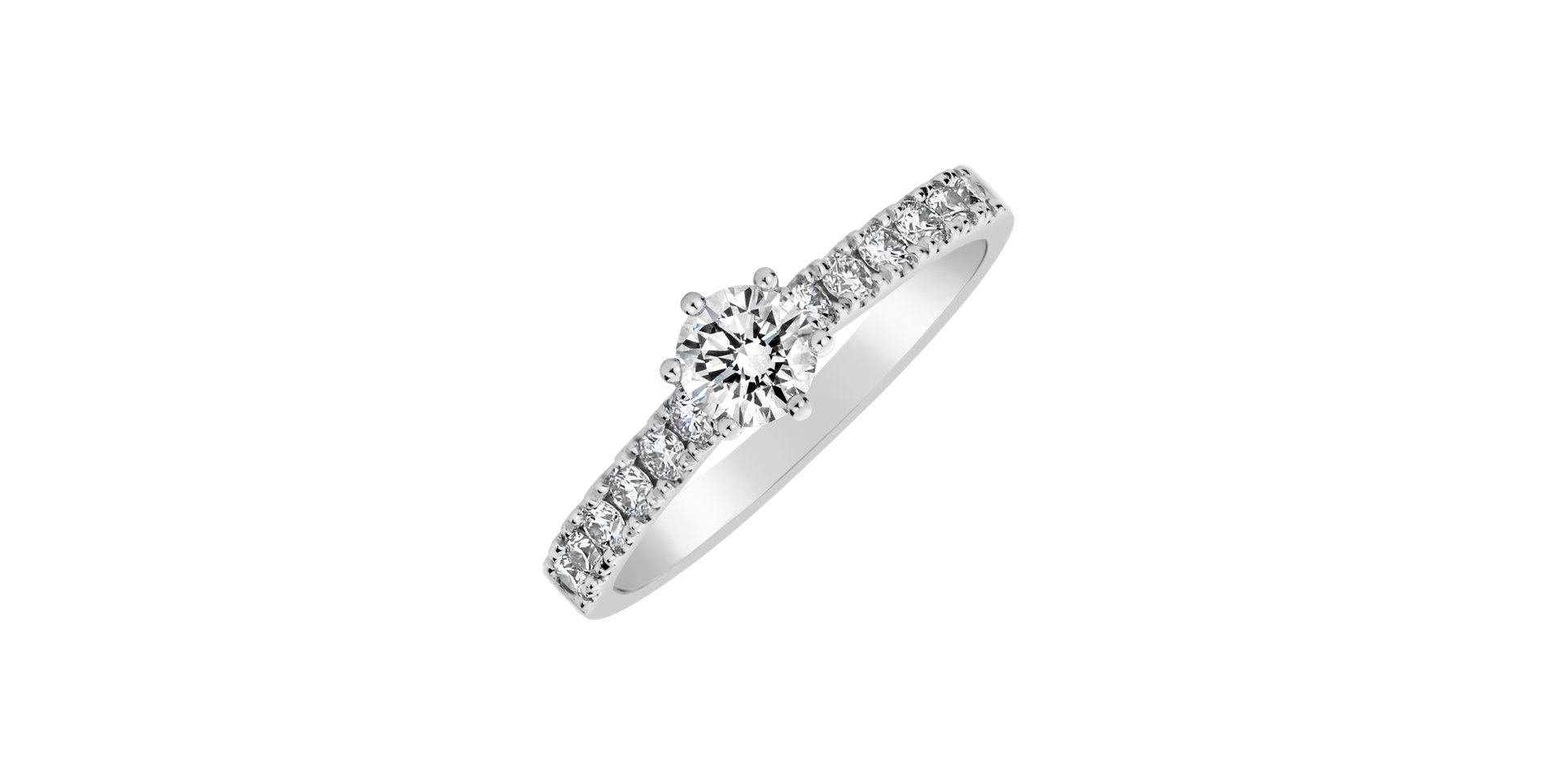 Prsteň s diamantmi Sparkling Love