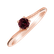 Prsteň s rhodolitom Bonbon2