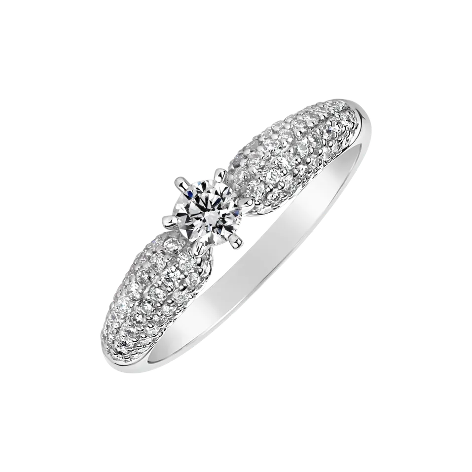 Prsteň s diamantmi Luxury Addiction
