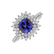 Prsteň s tanzanitom a diamantmi Elegant Passion2