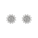 Náušnice s diamantmi Delicate Star2