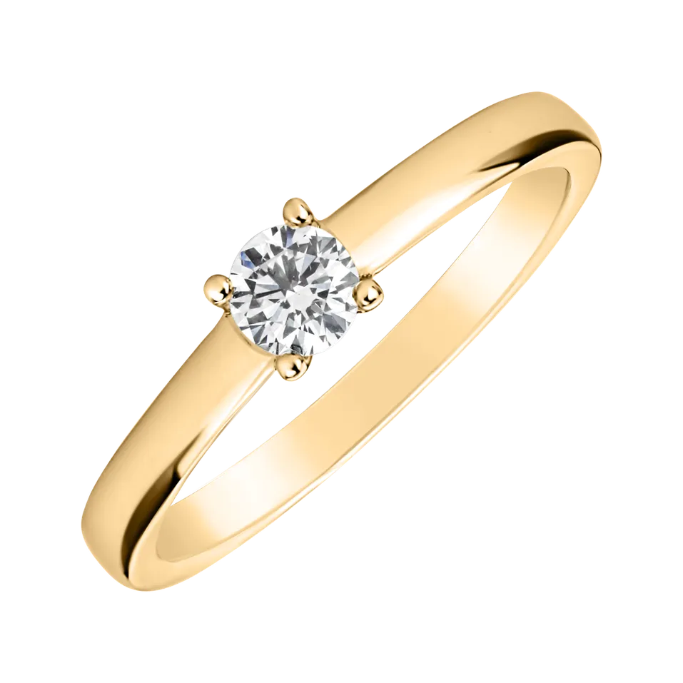 Prsteň s diamantom Spark of Love