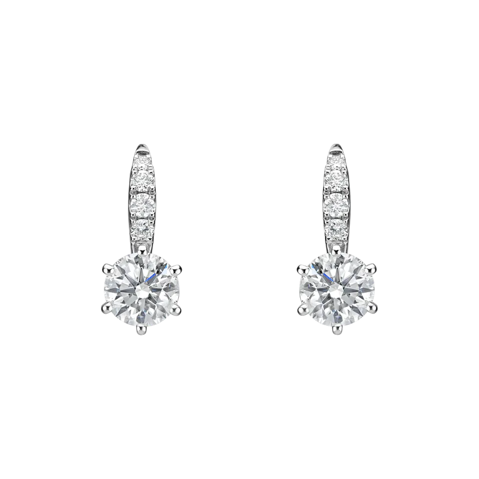 Náušnice s diamantmi Essential Glow