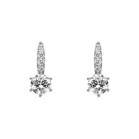 Náušnice s diamantmi Essential Glow