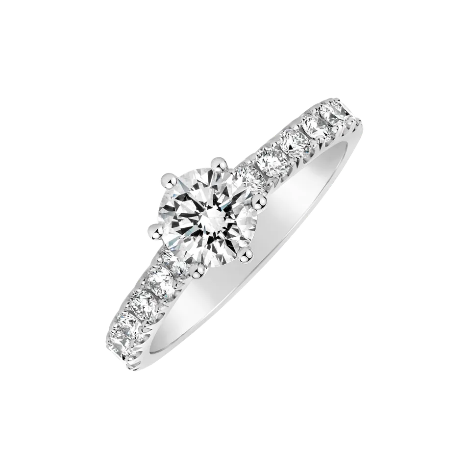 Prsteň s diamantmi Sparkling Love