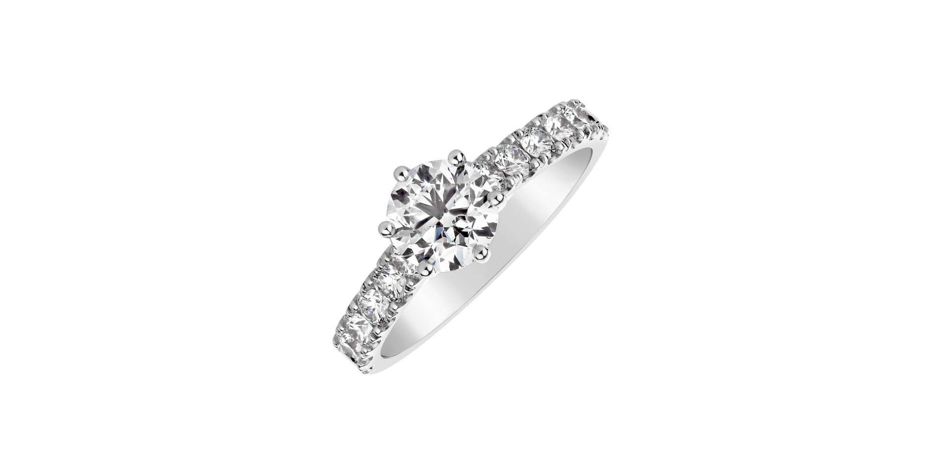 Prsteň s diamantmi Sparkling Love