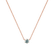Náhrdelník s modrým diamantom Essential Drop1